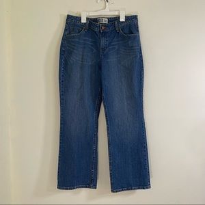 Levi's Jeans Women Size 14 Short Misses Signature Bootcut Mid Rise Stretch Denim